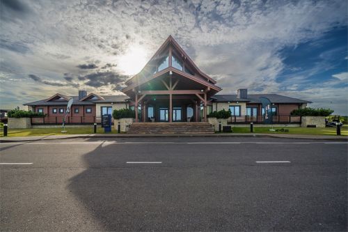 Suite with a terrace overlooking the golf course