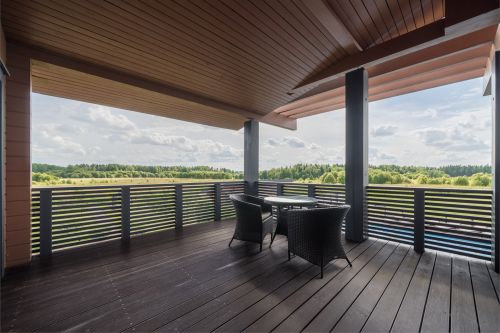 Suite with a terrace overlooking the garden